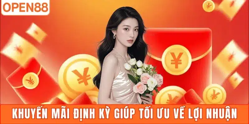 Khuyến mãi định kỳ giúp tối ưu về lợi nhuận